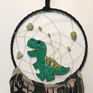 Dinosaur dream catcher